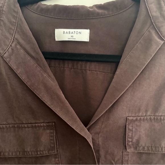 Babaton Chocolate Brown Shirt - Picture 2 of 4